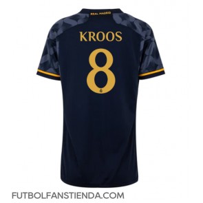 Real Madrid Toni Kroos #8 Segunda Equipación Mujer 2023-24 Manga Corta